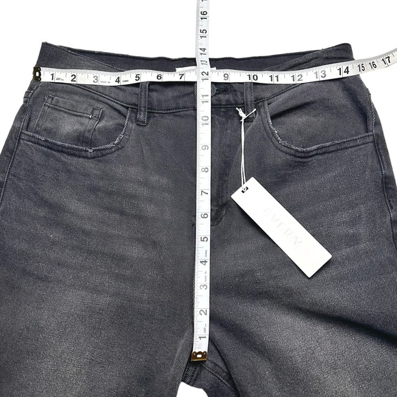 EVERY | Women | Noah Faded Black High Rise Slim Jeans | Size 29 - Picture 3 of 10
